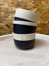 Load image into Gallery viewer, Yogurt Bowl (Set of 3) - Navy, matte finish